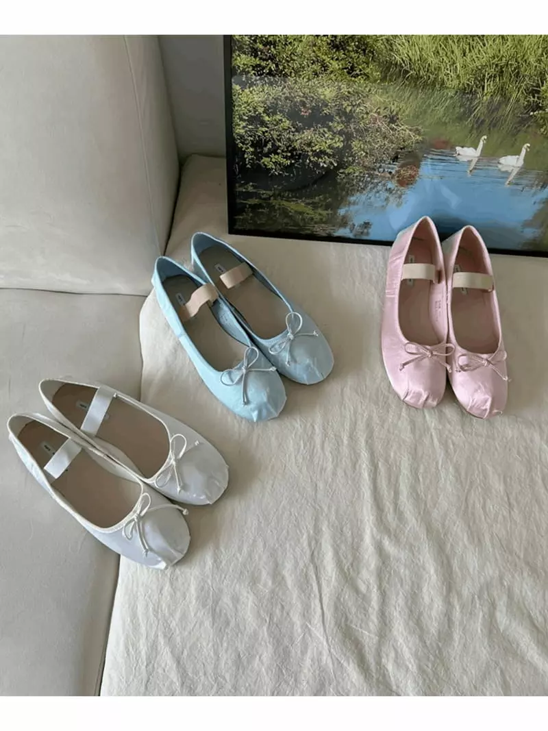 Golden Shoe - Korean Women Fashion - #romanticstyle - ka5406 Flats - 4