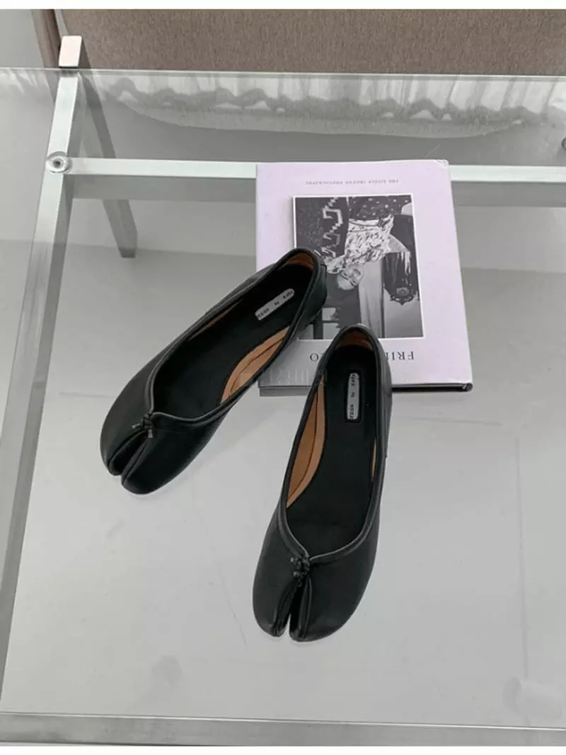 Golden Shoe - Korean Women Fashion - #shopsmall - ka5257 Flats - 2
