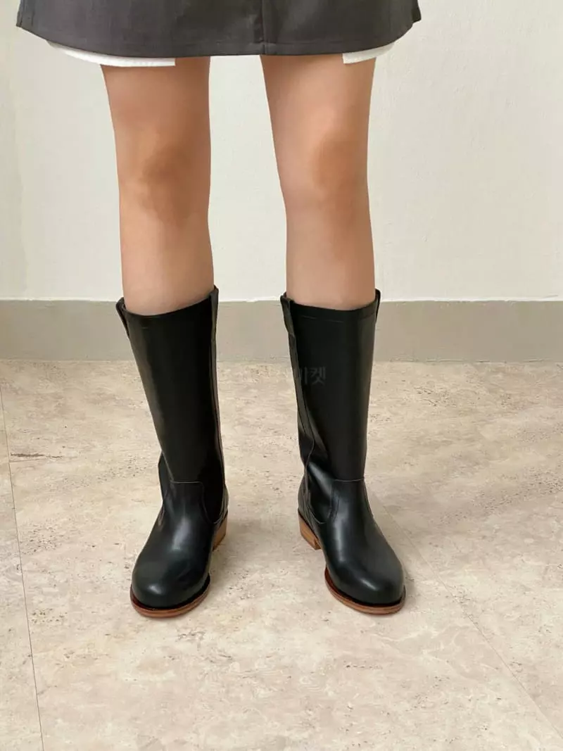 Golden Shoe - Korean Women Fashion - #shopsmall - h2028 Boots - 7