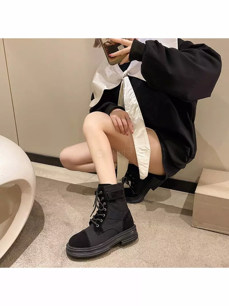 Golden Shoe - Korean Women Fashion - #thatsdarling - RN937 Boots - 9