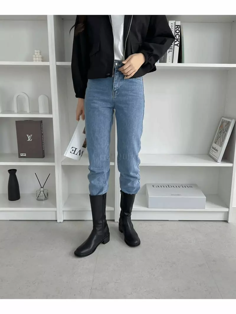 Golden Shoe - Korean Women Fashion - #thatsdarling - ka1977 Boots - 2