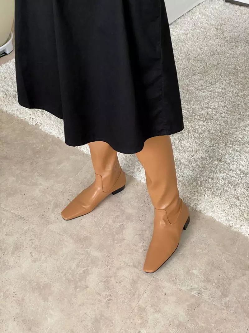 Golden Shoe - Korean Women Fashion - #thatsdarling - h2031 Long Boots - 10