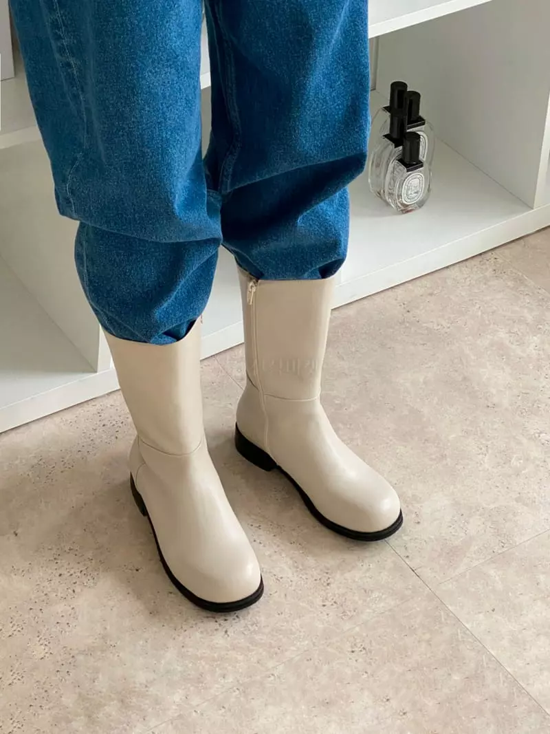 Golden Shoe - Korean Women Fashion - #thatsdarling - h2029 Boots - 9
