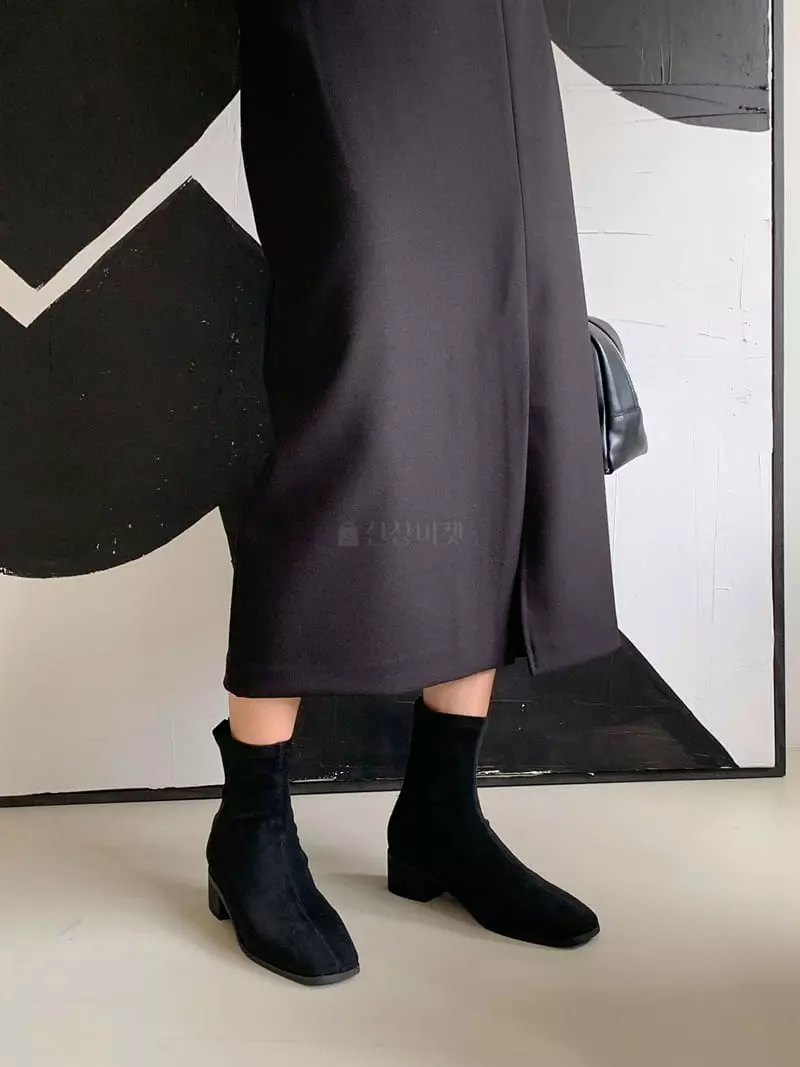 Golden Shoe - Korean Women Fashion - #thatsdarling - fa1122 Ankle Boots - 3
