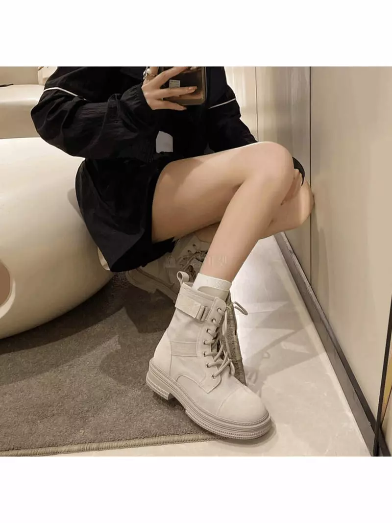 Golden Shoe - Korean Women Fashion - #thelittlethings - RN937 Boots - 10