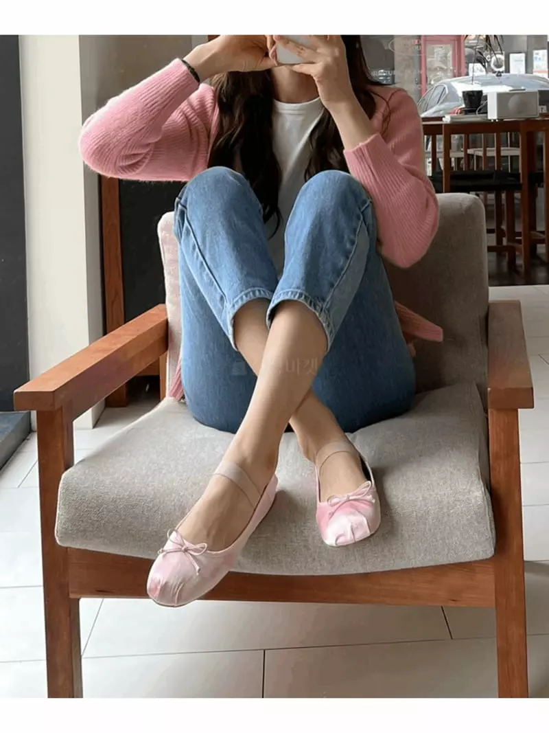 Golden Shoe - Korean Women Fashion - #thelittlethings - ka5406 Flats - 6