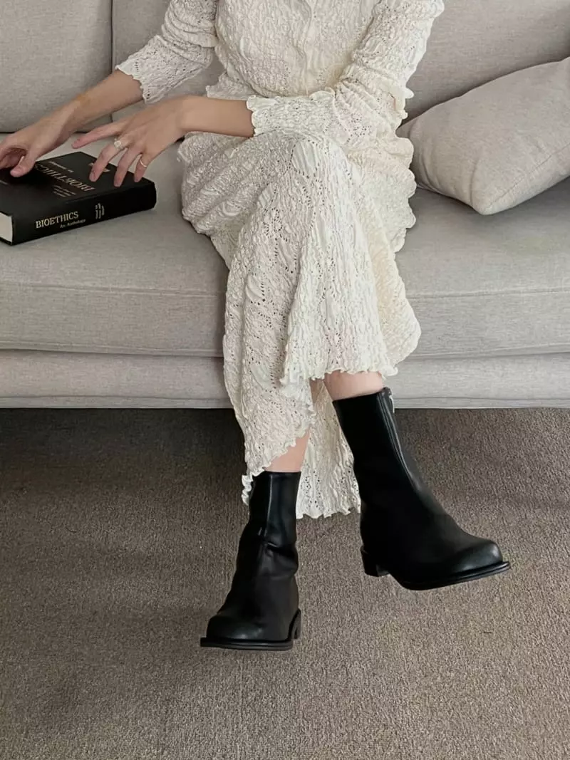 Golden Shoe - Korean Women Fashion - #thelittlethings - i6051 Boots