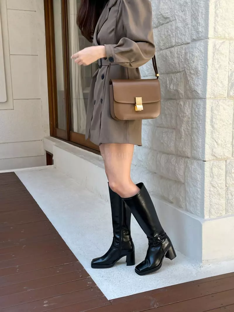Golden Shoe - Korean Women Fashion - #thelittlethings - sty536 Long Boots - 8