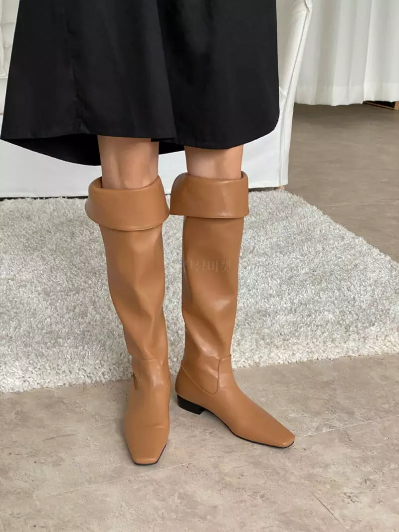 Golden Shoe - Korean Women Fashion - #thelittlethings - h2031 Long Boots - 11
