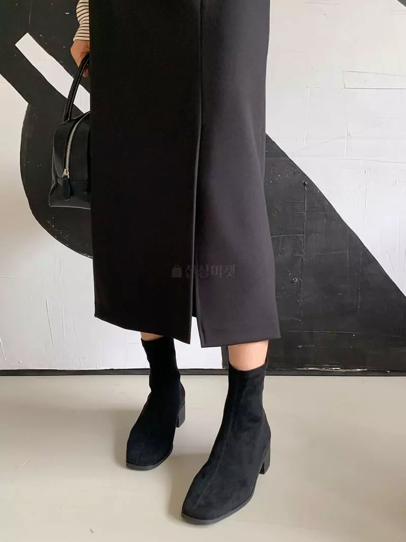 Golden Shoe - Korean Women Fashion - #thatsdarling - fa1122 Ankle Boots - 4