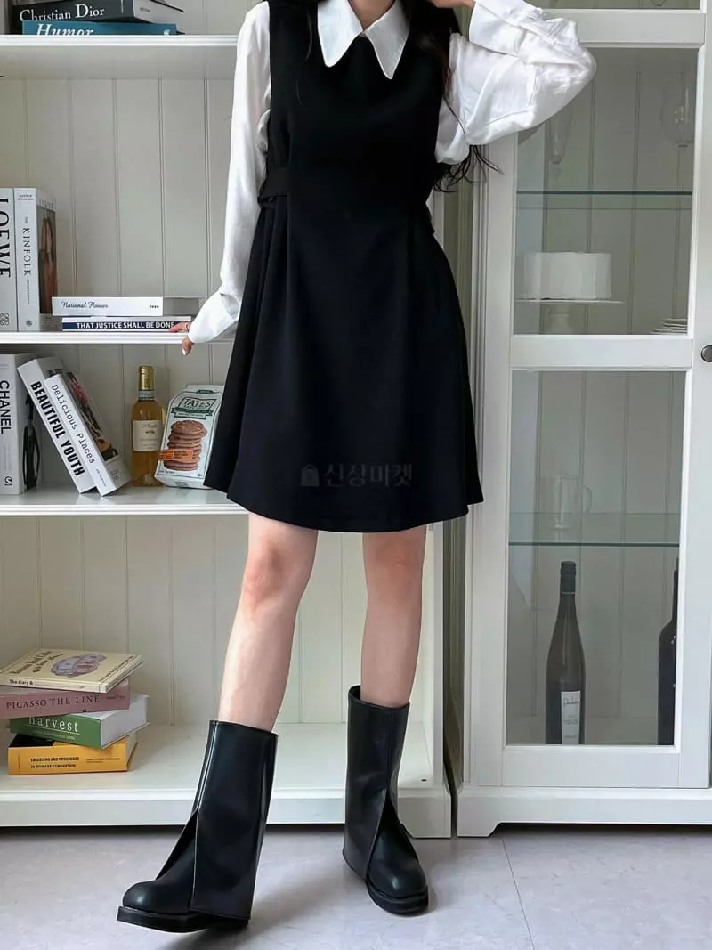 Golden Shoe - Korean Women Fashion - #thelittlethings - DH3758 Boots - 2