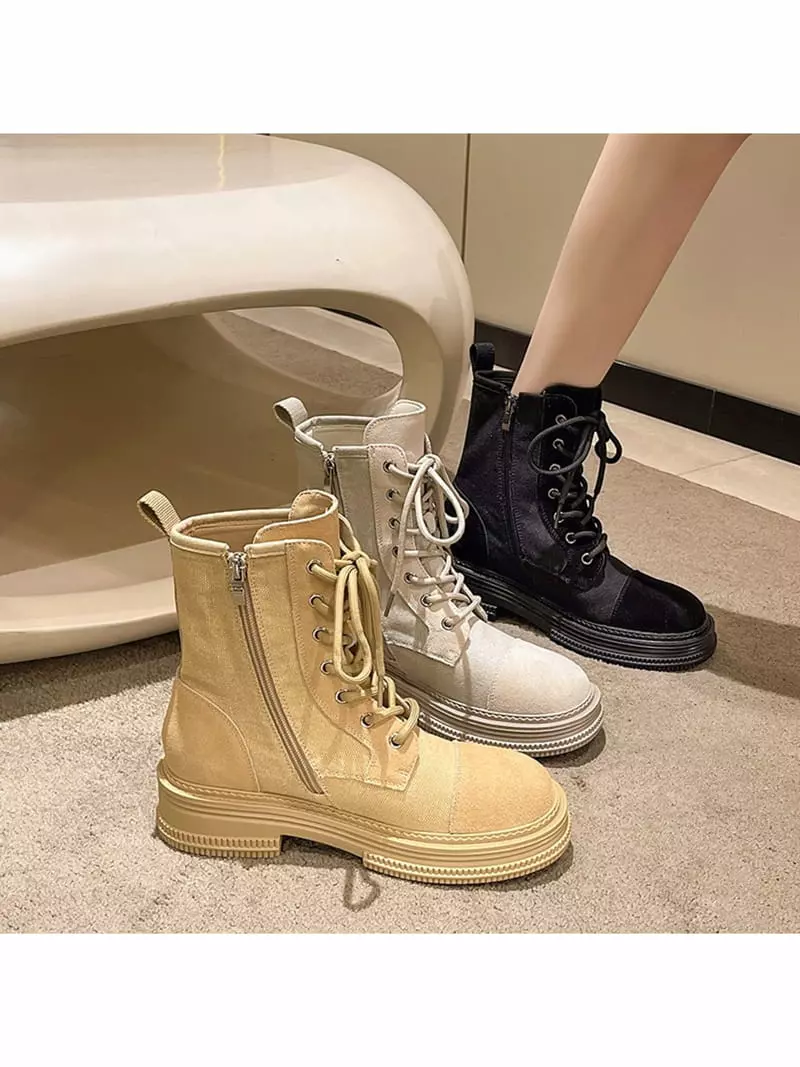 Golden Shoe - Korean Women Fashion - #vintageinspired - RN937 Boots - 3