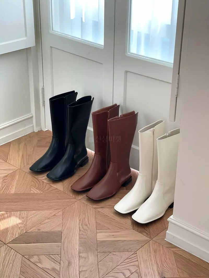 Golden Shoe - Korean Women Fashion - #vintageinspired - L8223 Boots