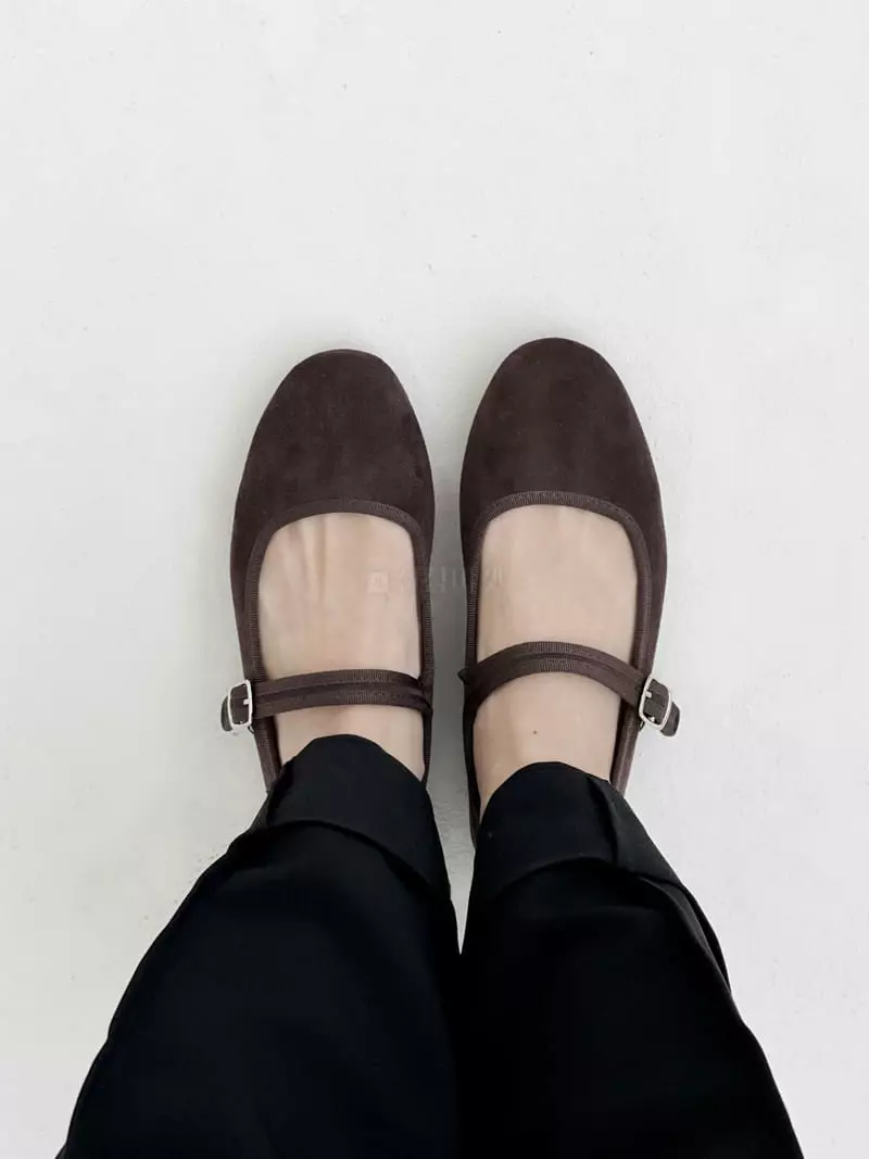 Golden Shoe - Korean Women Fashion - #vintagekidsstyle - L86030 Flats - 5
