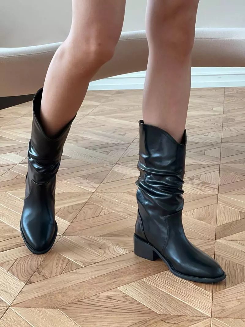 Golden Shoe - Korean Women Fashion - #vintagekidsstyle - L8224  Boots - 3