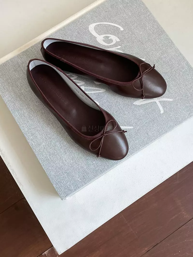 Golden Shoe - Korean Women Fashion - #momslook - st2108 Flats - 4
