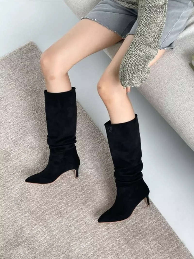 Golden Shoe - Korean Women Fashion - #womensfashion - SER1812 Boots - 5