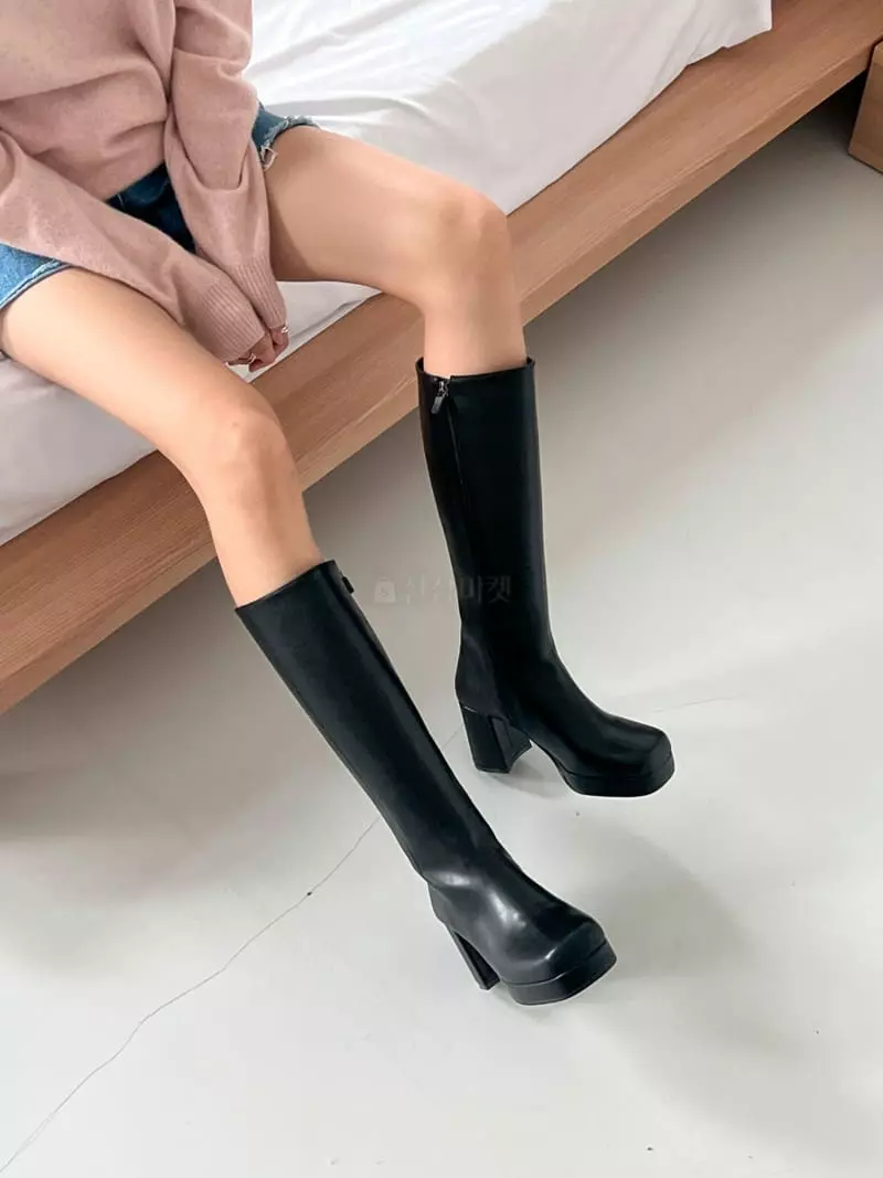 Golden Shoe - Korean Women Fashion - #womensfashion - SE1862 Long Boots - 2