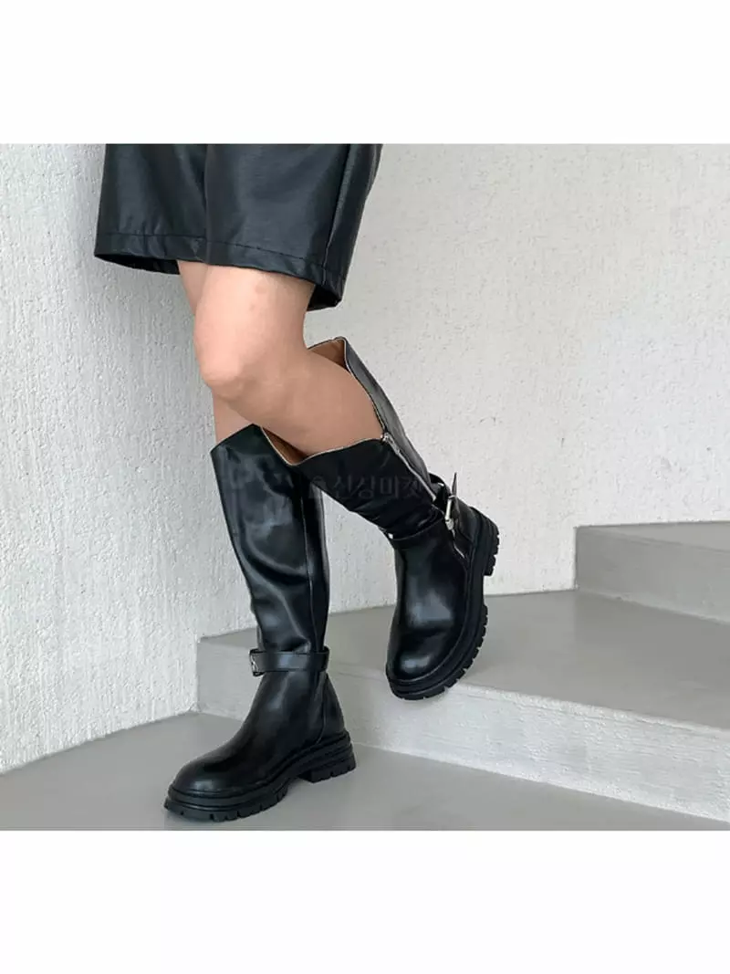 Golden Shoe - Korean Women Fashion - #womensfashion - rm0105 Boots - 10