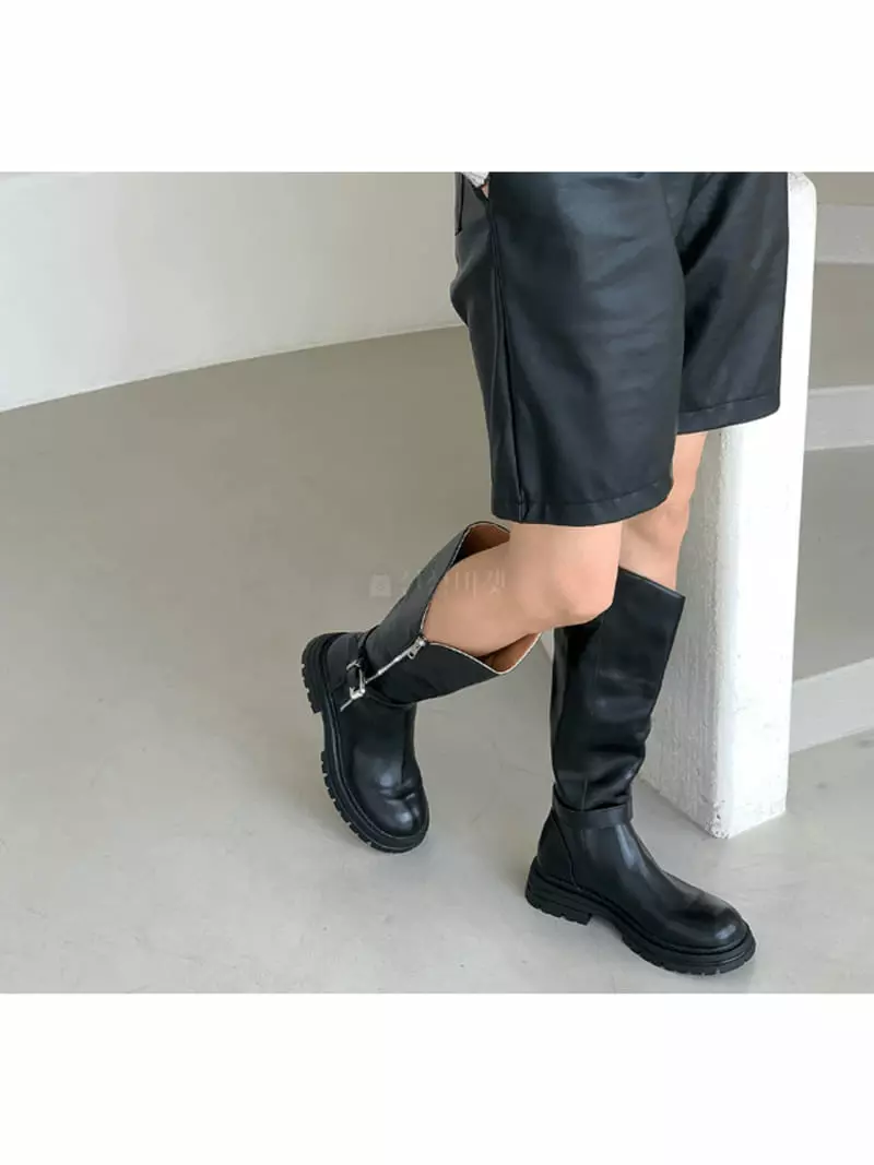 Golden Shoe - Korean Women Fashion - #womensfashion - rm0105 Boots - 8