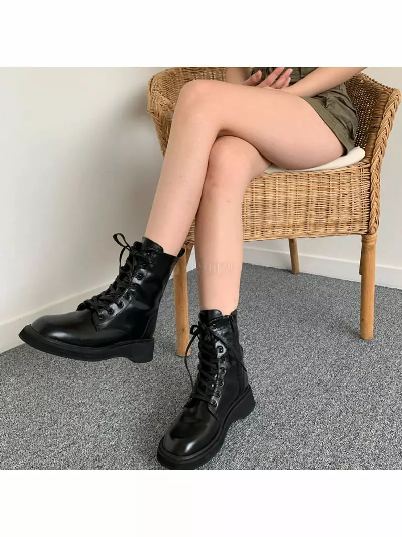 Golden Shoe - Korean Women Fashion - #womensfashion - RD064 Boots - 11