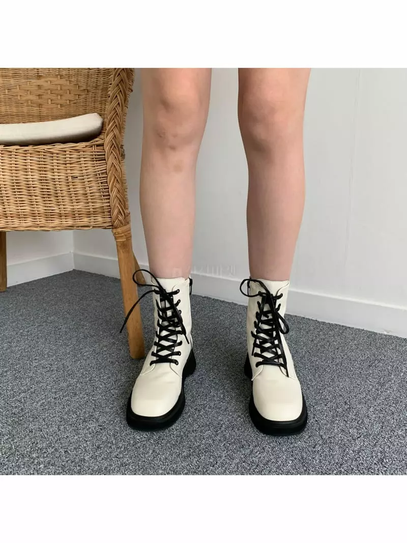 Golden Shoe - Korean Women Fashion - #womensfashion - RD064 Boots - 9