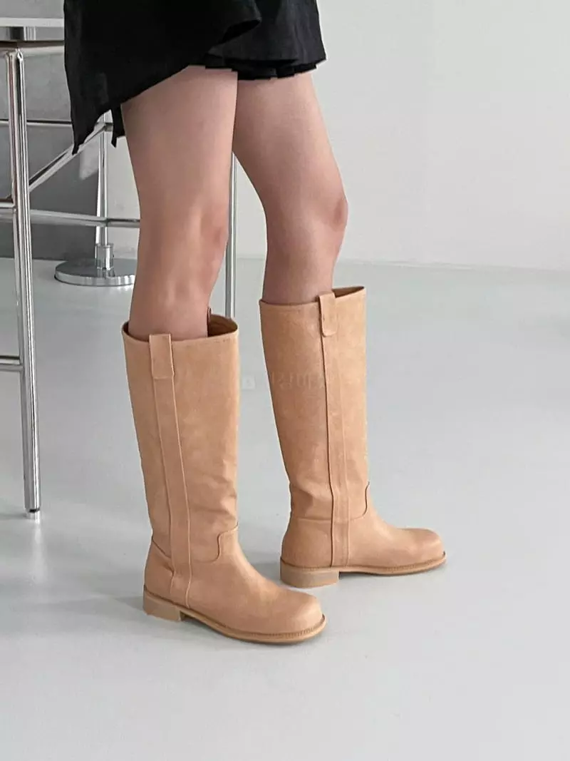 Golden Shoe - Korean Women Fashion - #womensfashion - ra220 Long Boots - 2
