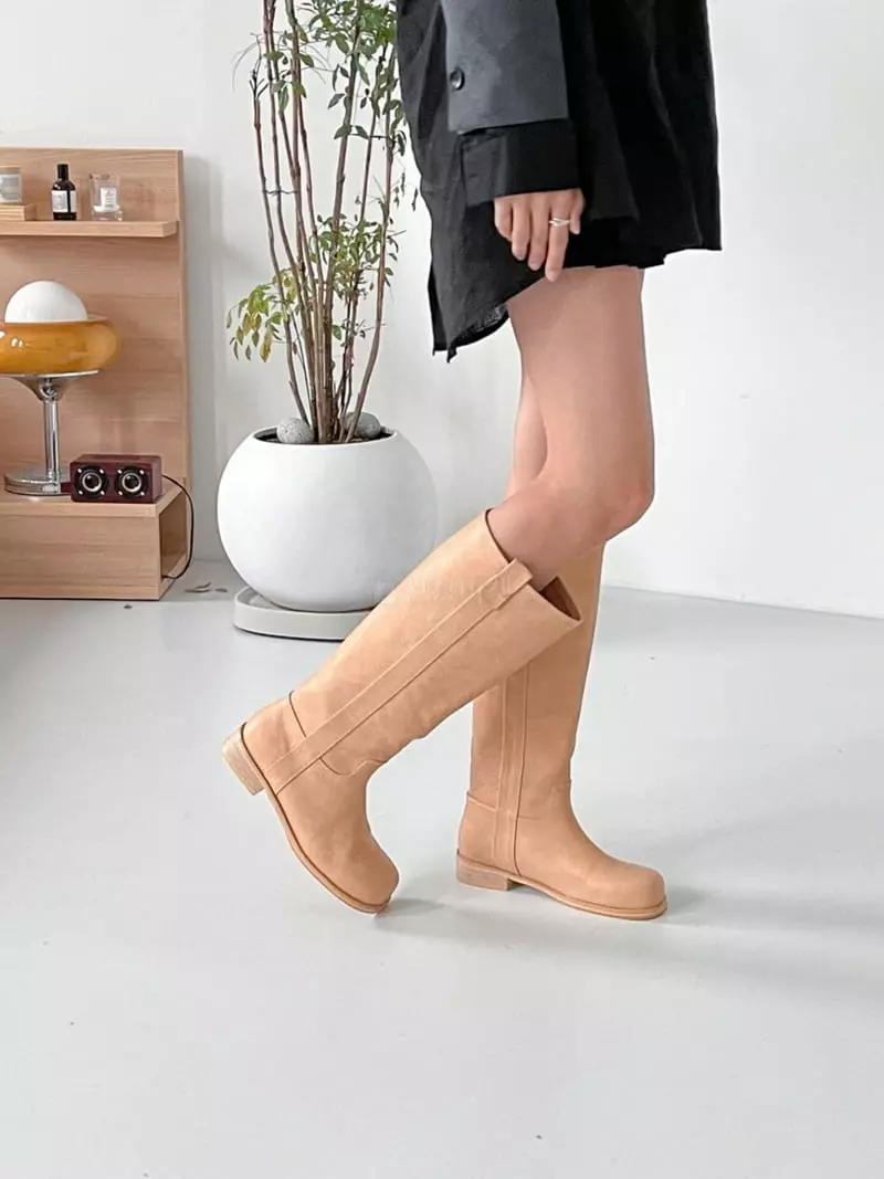 Golden Shoe - Korean Women Fashion - #womensfashion - ra220 Long Boots - 6