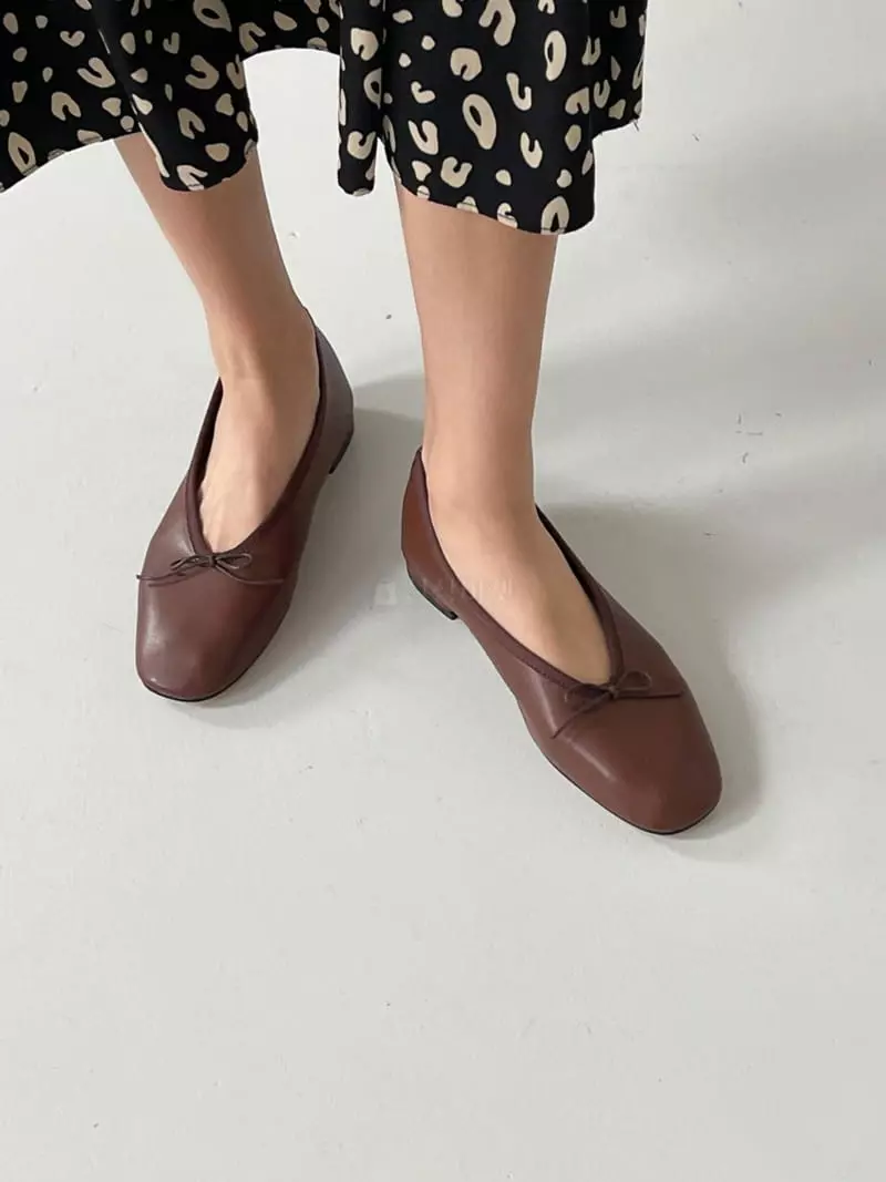 Golden Shoe - Korean Women Fashion - #momslook - ra207 Flats - 4