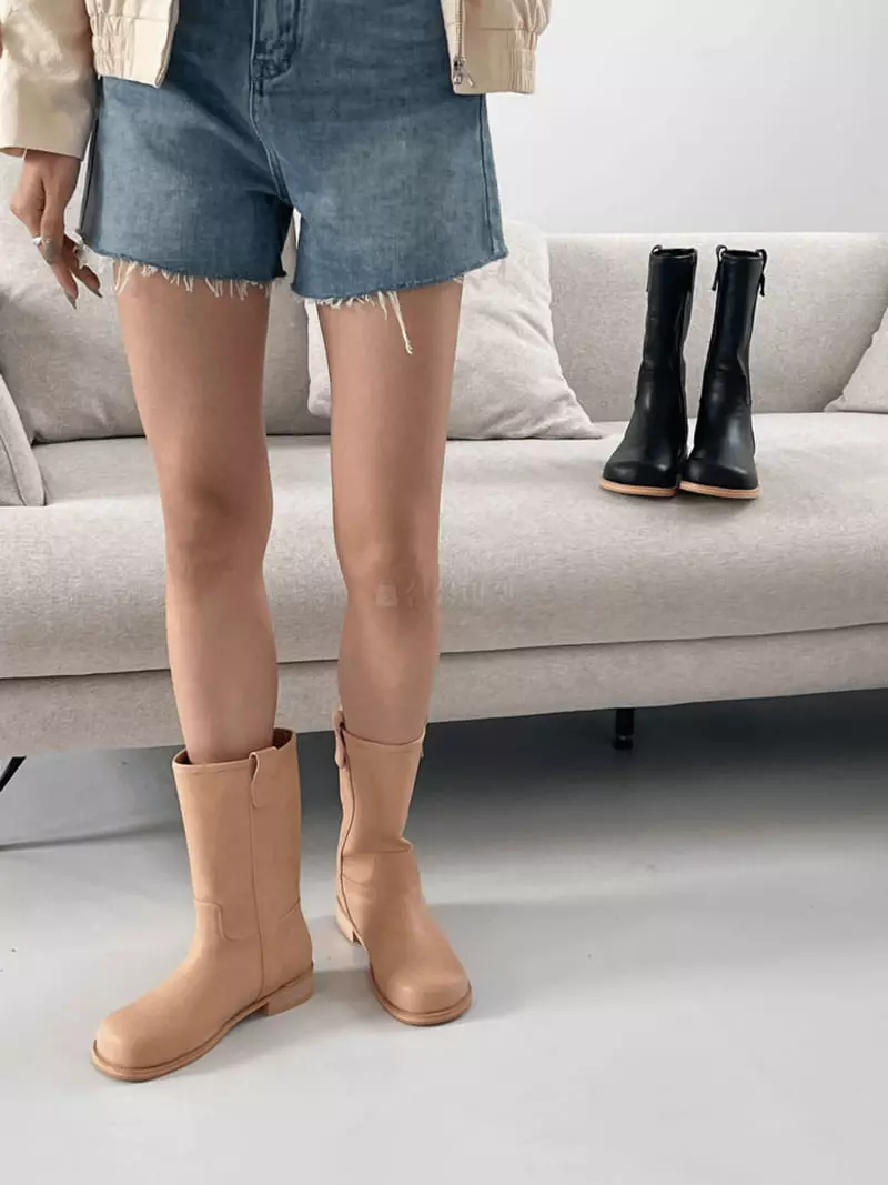 Golden Shoe - Korean Women Fashion - #womensfashion - ra198 Long Boots - 8