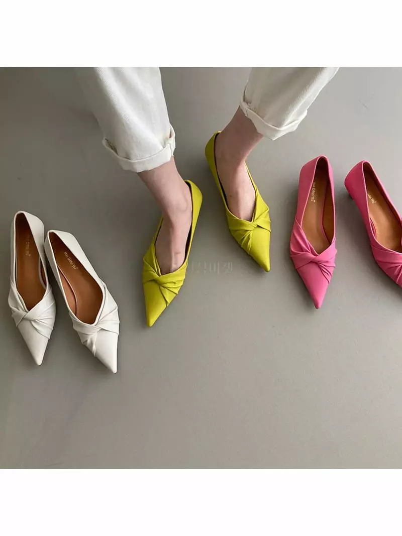 Golden Shoe - Korean Women Fashion - #womensfashion - RA0152 Heel