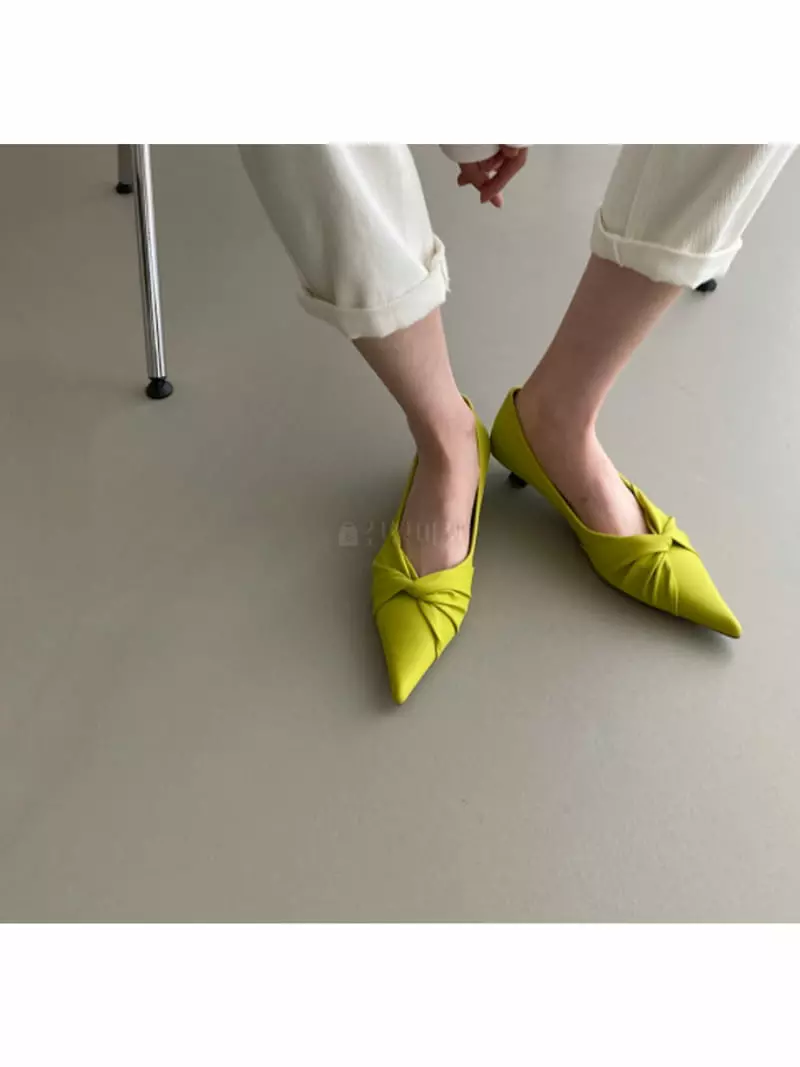 Golden Shoe - Korean Women Fashion - #womensfashion - RA0152 Heel - 5