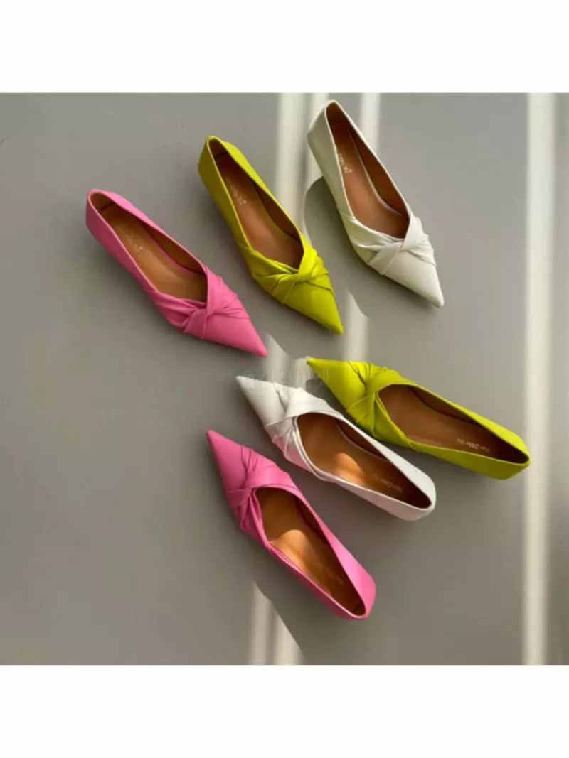 Golden Shoe - Korean Women Fashion - #womensfashion - RA0152 Heel - 7