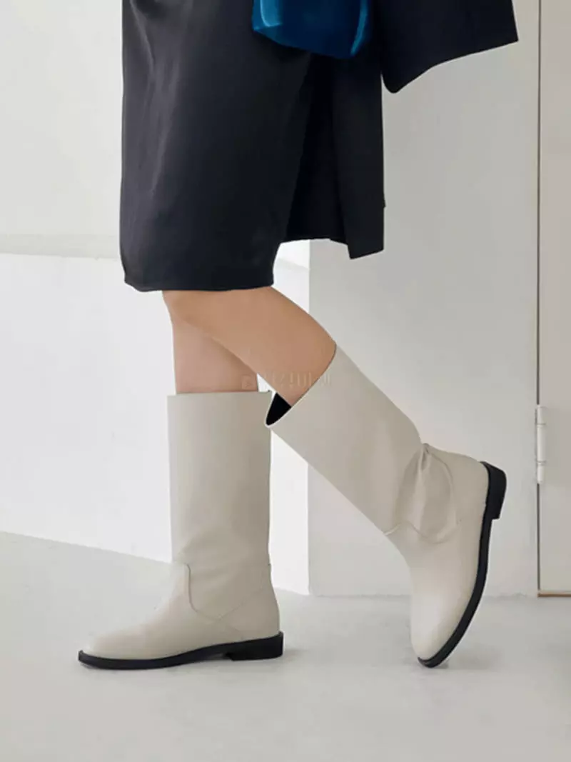 Golden Shoe - Korean Women Fashion - #womensfashion - LL8214 Boots - 2