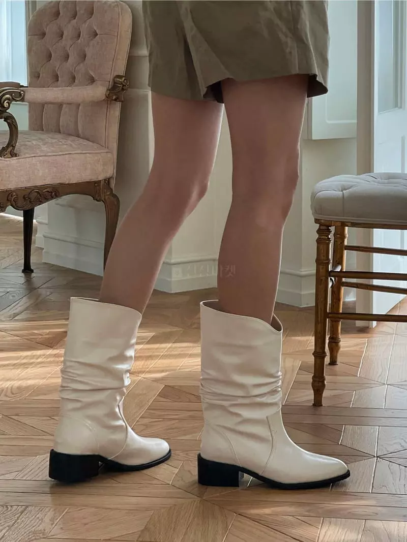 Golden Shoe - Korean Women Fashion - #womensfashion - L8224  Boots - 11