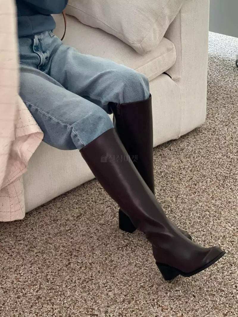 Golden Shoe - Korean Women Fashion - #womensfashion - L8220 Boots - 9