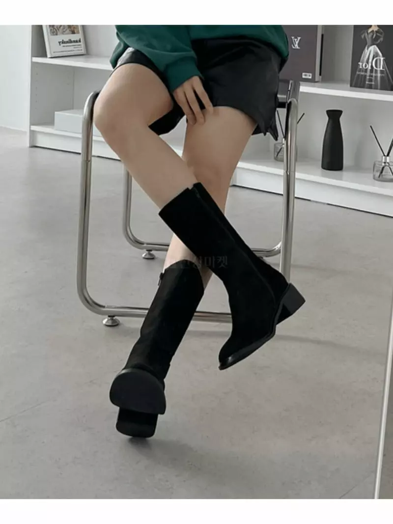 Golden Shoe - Korean Women Fashion - #womensfashion - ka1977 Boots - 9