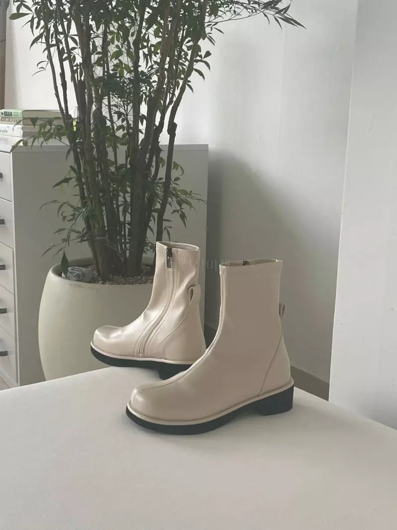 Golden Shoe - Korean Women Fashion - #womensfashion - i6045 Ankle Boots - 2