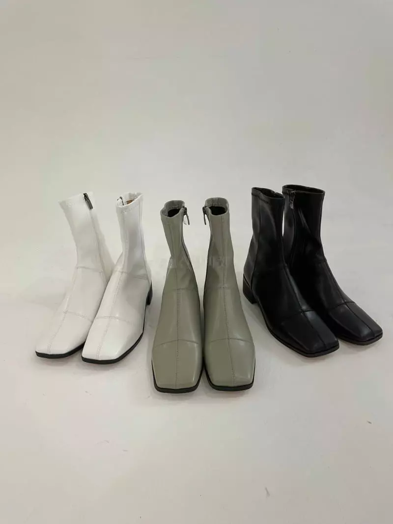 Golden Shoe - Korean Women Fashion - #womensfashion - i6027 Ankle Boots - 3