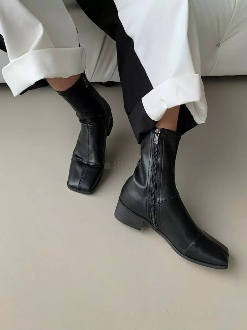 Golden Shoe - Korean Women Fashion - #womensfashion - i6027 Ankle Boots - 5