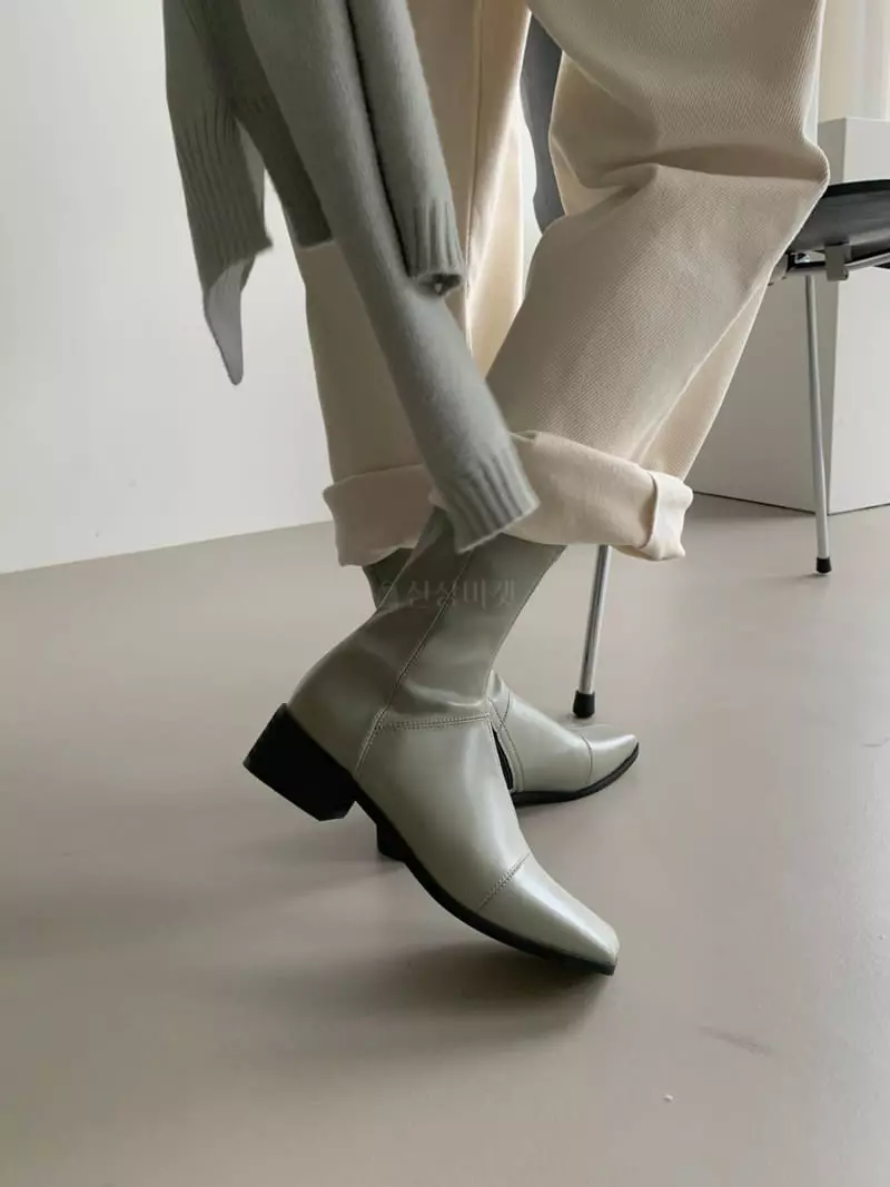 Golden Shoe - Korean Women Fashion - #womensfashion - i6027 Ankle Boots - 7