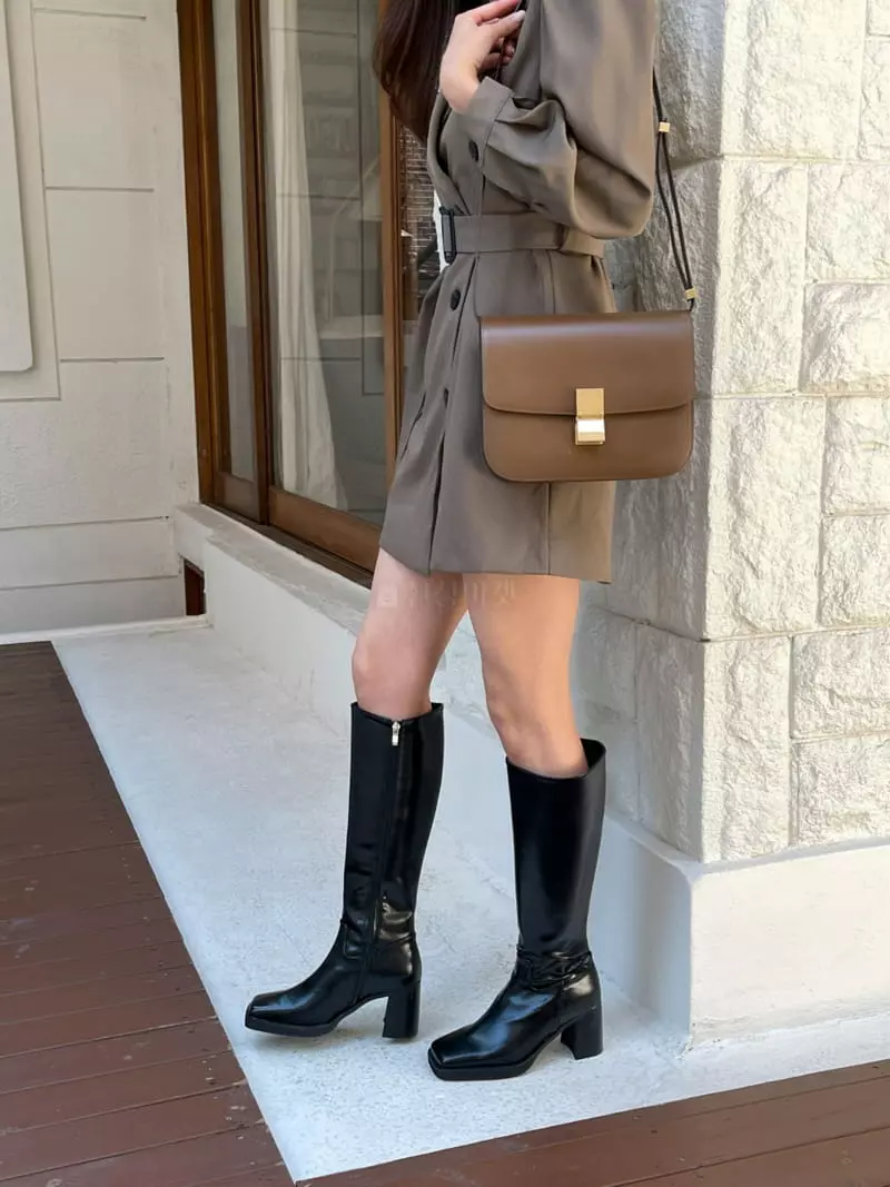 Golden Shoe - Korean Women Fashion - #womensfashion - sty536 Long Boots - 10