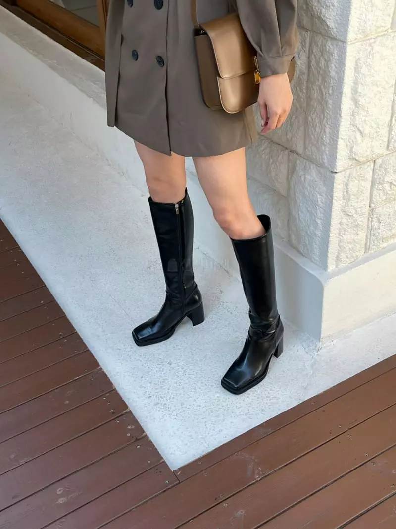 Golden Shoe - Korean Women Fashion - #womensfashion - sty536 Long Boots - 12