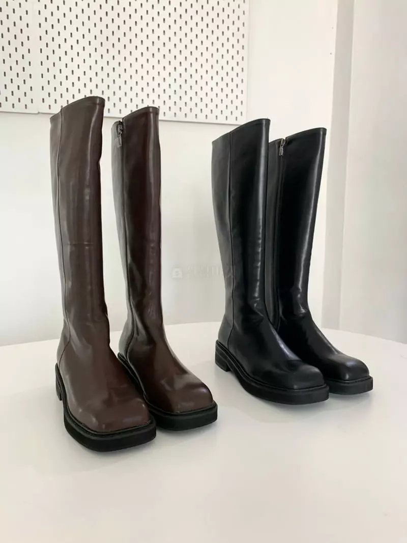 Golden Shoe - Korean Women Fashion - #womensfashion - i6018 Long Boots - 3