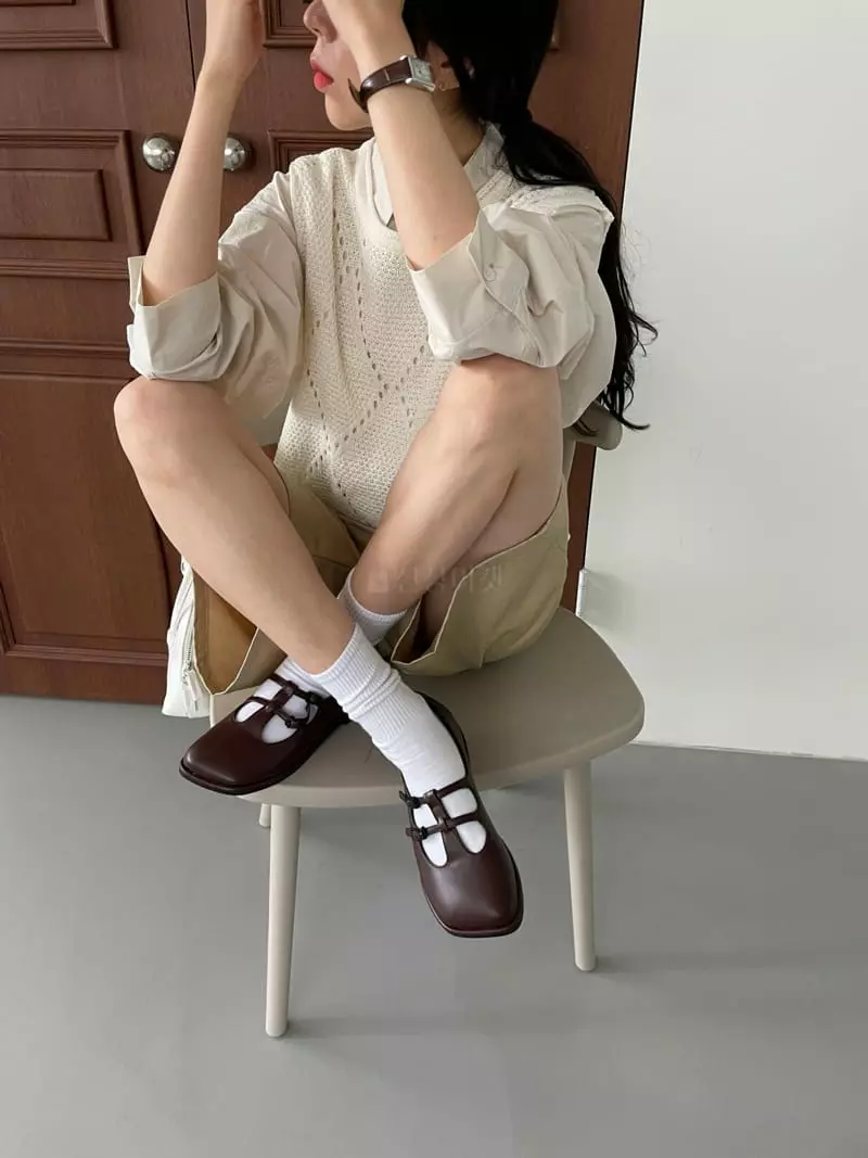 Golden Shoe - Korean Women Fashion - #womensfashion - i1706 Flats - 3