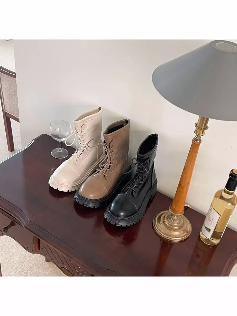 Golden Shoe - Korean Women Fashion - #womensfashion - hu729 Boots - 2
