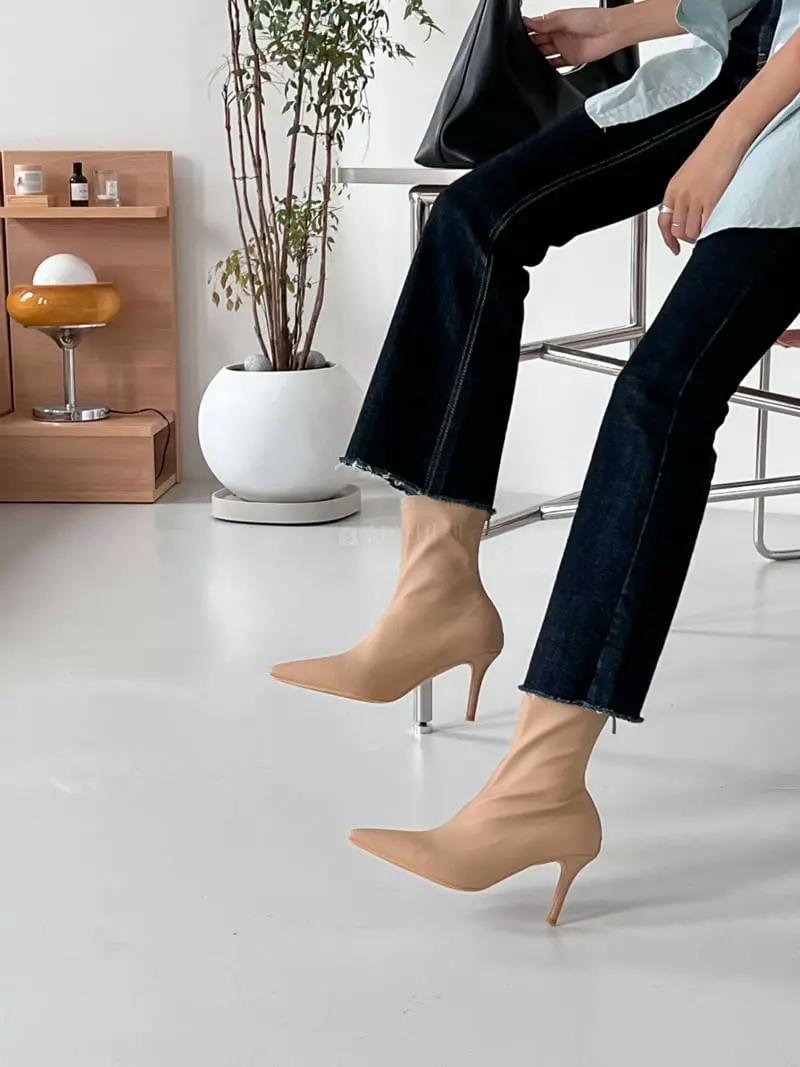 Golden Shoe - Korean Women Fashion - #womensfashion - fa1206 Ankle Heels - 9