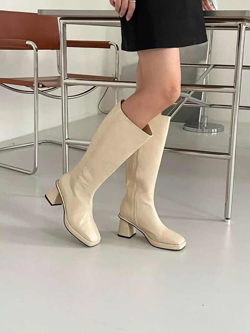 Golden Shoe - Korean Women Fashion - #womensfashion - fa1203 Long Boots - 10