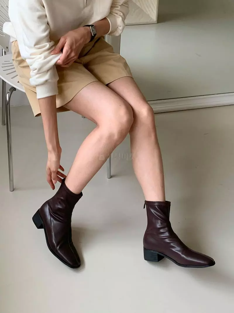 Golden Shoe - Korean Women Fashion - #womensfashion - fa1122 Ankle Boots - 10