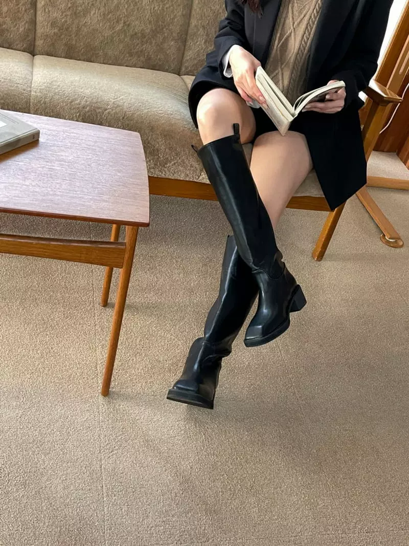 Golden Shoe - Korean Women Fashion - #womensfashion - sty533 Long Boots - 8